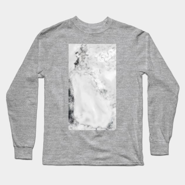 White Weather Long Sleeve T-Shirt by grantwilson